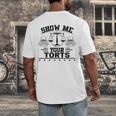 Law School Graduation Bar Exam Men's Back Print T-Shirt