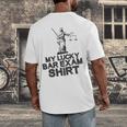 Law School Graduation My Lucky Bar Exam Shirt Lawyer Men's Back Print T-Shirt