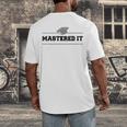 Masters Degree Graduation For Graduates Him Her Grads Men's Back Print T-Shirt