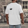 Moving Up To Middle School Elementary School Graduation Men's Back Print T-Shirt