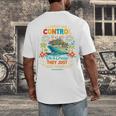 I Have No Control On A Cruise They Book Themselves Vacation Men's Back Print T-Shirt I Have No Control On A Cruise They Book Themselves Vacation Men's Back Print T-Shirt