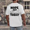 Nope Not Today Antisocial Introvert Cat Lover Men Women Kids Men's Back Print T-Shirt Nope Not Today Antisocial Introvert Cat Lover Men Women Kids Men's Back Print T-Shirt