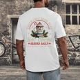 North Pole Book Club Hot Cocoa Librarians Bookish Christmas Men's Back Print T-Shirt