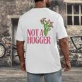Not a Hugger Sarcastic Introvert Cactus Theme Women Men's Back Print T-Shirt
