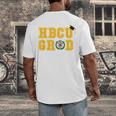 Omega Psi Phi Fraternity Paraphernalia HBCU Graduation Men's Back Print T-Shirt