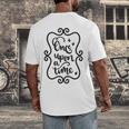 Once Upon A Time Fairytale Book Lover Reading Men's Back Print T-Shirt