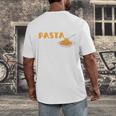 I Like Pasta And Maybe 3 People Introvert Foodie Premium Men's Back Print T-Shirt I Like Pasta And Maybe 3 People Introvert Foodie Premium Men's Back Print T-Shirt