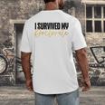 Phd Graduation Doctorate Degree Dissertation Masteral Grad Men's Back Print T-Shirt
