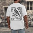 Please Chew Quieter Introvert Nature Bird Lover Men's Back Print T-Shirt Please Chew Quieter Introvert Nature Bird Lover Men's Back Print T-Shirt