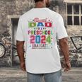 Pre School Graduation Idea For Dad & Preschool Graduation Men's Back Print T-Shirt