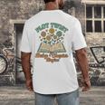 Pregnancy Announcement Book Lover Reveal Pregnant Men's Back Print T-Shirt
