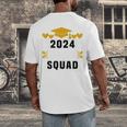 Prom Squad 2024 High School Graduation Party Premium Men's Back Print T-Shirt