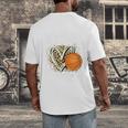 Proud Aunt Of A 2026 Senior Basketball Graduation Leopard Premium Tri-Blend Men's Back Print T-Shirt