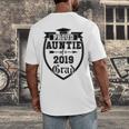 Proud Auntie Of a 2019 Grade Aunt Graduation Men's Back Print T-Shirt