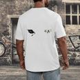 Proud Grandma Of A 2025 College Graduate Graduation Men's Back Print T-Shirt