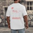 Proud Mom Of A Class 2018 Graduate Graduation Shirt Men's Back Print T-Shirt
