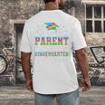 Proud Parent Of Kindergarten Graduate 2024 Graduation Parent Premium Men's Back Print T-Shirt