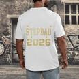 Proud Stepdad Of A 2026 Graduate Class Of Graduation Premium Tri-Blend Men's Back Print T-Shirt
