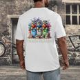 Racoons Trash Reader Book Lover Romantic Novels Premium Men's Back Print T-Shirt