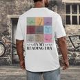 In My Reading Era Bookish Book Lover Book Reader Men's Back Print T-Shirt In My Reading Era Bookish Book Lover Book Reader Men's Back Print T-Shirt