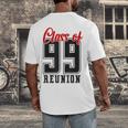 Reunion 1999 Matching Graduation High School Class Of 1999 Men's Back Print T-Shirt