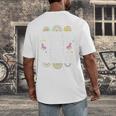 School's Out For Summer Unicorn Graduation Teacher Student Men's Back Print T-Shirt