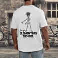 See Ya Elementary School Shirt Cool Graduation Tee Men's Back Print T-Shirt