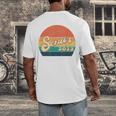Senior 2023 Graduation My Last First Day Of Class Of 2023 Men's Back Print T-Shirt