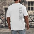 Senior Class Of 2019 19 High School Graduation Tee Men's Back Print T-Shirt