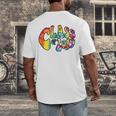 Senior Class Of 2019 Boho Tie Dye Graduation Men's Back Print T-Shirt