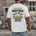 Senior Class Of 2019 Tshirt Graduation Awesome Brother Men's Back Print T-Shirt