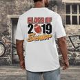 Senior Class Of 2019 Tshirt Graduation Students Football Men's Back Print T-Shirt
