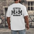 Senior Mom 2025 Soccer Mom Class Of 2025 Graduation Men's Back Print T-Shirt
