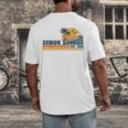 Senior Sunrise 2026 Graduation Cool Retro High School Men's Back Print T-Shirt
