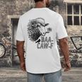Sheep Baa Crow Caw Back Off Pun Tee For Introverts & Teens Men's Back Print T-Shirt