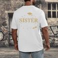 My Sister Did It Proud Class Senior Graduate Graduation Men's Back Print T-Shirt