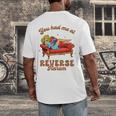 Smut Reader You Had Me At Reverse Harem Spicy Grey Book Men's Back Print T-Shirt