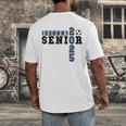 Soccer Senior Night Soccer Senior 2025 Graduation 28 Men's Back Print T-Shirt