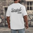 Surgical Technologist Shirt 2018 Graduation Men's Back Print T-Shirt