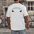 I Survived My Son's High School Graduation Shirt Graduate Men's Back Print T-Shirt