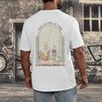 Tale As Old As Time Rose Candle And Book Men's Back Print T-Shirt