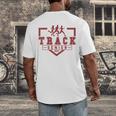 Track Senior Night Track Senior 2025 Graduation 36 Men's Back Print T-Shirt