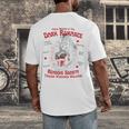Trigger Warning Book Lover Dark Romance Smut Reader Men's Back Print T-Shirt