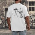 Tucson Festival Of Books TFOB 2010 Hummingbird Mascot Men's Back Print T-Shirt Tucson Festival Of Books TFOB 2010 Hummingbird Mascot Men's Back Print T-Shirt