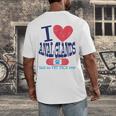Vet Tech I Love Veterinary Technician Graduation Men's Back Print T-Shirt