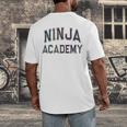 Vintage Don'T Call Me NINJA ACADEMY Introvert Sarcastic Men's Back Print T-Shirt Vintage Don'T Call Me NINJA ACADEMY Introvert Sarcastic Men's Back Print T-Shirt