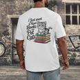 Vintage I Just Want To Read Books And Pet Cats Cat Raglan Baseball Tee Men's Back Print T-Shirt Vintage I Just Want To Read Books And Pet Cats Cat Raglan Baseball Tee Men's Back Print T-Shirt