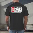 1 Social Battery Sarcastic Introverted Men Women Men's Back Print T-Shirt 1 Social Battery Sarcastic Introverted Men Women Men's Back Print T-Shirt