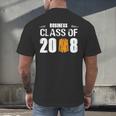 2018 Business Graduation Shirt Business Major Men's Back Print T-Shirt