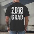 2018 Chemistry Graduation Chemist Graduate Degree Men's Back Print T-Shirt